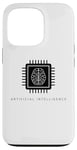 Coque pour iPhone 13 Pro Technologie de puce informatique intelligence artificielle IA