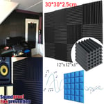 Soundproofing Foam Acoustic Wall Panel Sound Insulation Stu Blue