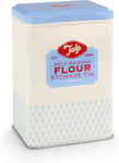 Tala Originals Self Raising Flour Storage Tin, Blue, 12x9.5x19 cm