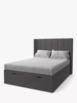 Koti Home Adur Upholstered Ottoman Storage Bed, King Size