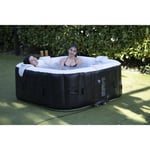 Spa gonflable avec bandeau LED SUNSPA - AC02-LED - 185 x 65 cm - 6 places - C...