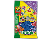 Ses Creative Beedz Children''s Packet Of 1000 Navy Blue Iron-On Beads, Pärlor Till Pärlplattor, 1000 Styck, Blå, Pojke/Flicka, 5 År, 12 År