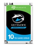 Seagate SkyHawk AI ST10000VE0008 - Disque dur - 10 To - interne - 3.5" - SATA 6Gb/s - mémoire tampon : 256 Mo - avec 2 ans de Seagate Rescue Data Recovery