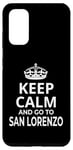 Coque pour Galaxy S20 Souvenir de San Lorenzo « Keep Calm And Go To San Lorenzo ! »