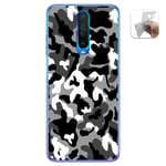 Coque Gel TPU pour Xiaomi Pocophone Little X2 Design Snow Camouflage Dessins