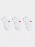 Sweaty Betty Lightweight Trainer Socks, Pack of 3, White