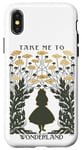 Coque pour iPhone X/XS Disney Alice in Wonderland Take Me To Wonderland Logo