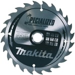 MAKITA Sågklinga Trä 160x20x1,5 24T Specialized