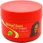 Ampro Shine-n-Jam Magic Fingers Gel for Braids - Provides Firm Hold with Non-Gr