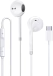 Type C USB-C Earphones Stereo Headphones For Huawei P20 Mate 20 P30 Pro UK