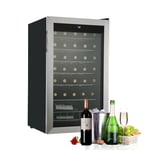 SMAD 33 Bottle Wine Fridge Beverage Cooler 95 L Undercounter Thermostat Drinks