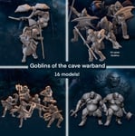 Goblins of the Cave Warband- Davale Games/Fantasy/Middle Earth