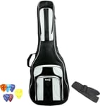 RockJam DGB-01A Acoustic Full Size Electric Guitar Bag and Acoustic Guitar Bag