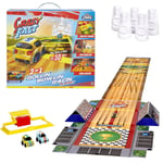 Little Tikes Crazy Fast 3-in-1 Rollin’ Bowlin’ Racin’ Toy car Playset for Boys