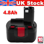 4.8Ah For Bosch 14.4V Battery BAT038 BAT040 BAT140 2607335533 PSR GSR Cordless