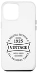 Coque pour iPhone 12 Pro Max Vintage 100e anniversaire Né en 1925 Vintage 100 ans Cadeau