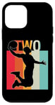 Coque pour iPhone 12 mini Cadeau rétro joueur de basket-ball 2 ans pour hommes, garçons et enfants