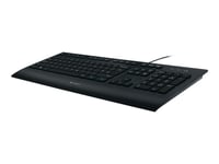 Logitech Corded K280e - Clavier - USB - International US