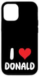 iPhone 12/12 Pro I Love Donald - Heart Case