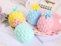 4-Pack Squishy Ananas - Klämleksak Stressboll - TheMobileStore Fidget Toys