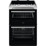 AEG CIX6500ABM 60cm Induction Double Oven Freestanding Cooker