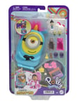 Polly Pocket Playset Minions Compact Doll and Unicorn Toy New with Tag