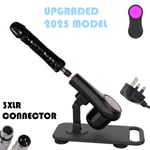 3XLR Sex Fucking Machine Big Black Dildo Attachments for Men Women Sex Toys Anal