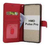 New Standcase Wallet HMD Pulse Pro / Pulse Plus (Röd)