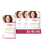 Dove Maximum Protection Pomegranate & Lemon Verbena Anti-perspirant Cream Stick 3x 45 ml