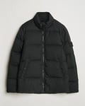 Stone Island Ghost Wool Twill Down Jacket Black