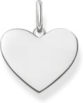 Thomas Sabo Women's 925 Sterling Silver Love Bridge Heart Pendant 1.5 cm