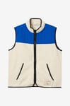 Calvin Klein - Fleeceväst Mix Media Clr Block Fleece Vest - Beige