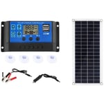 15W solpanel 12-18V solcell solpanel för telefon RV bil MP3 PAD laddare utomhus batteri A