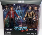 Guardians of the Galaxy Vol.2 Marvel Legends 6 inches Figure Ego & Star Lord