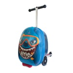 Stormy the Shark 18" Scooter Suitcase Folding Luggage With Wheels