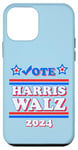 Coque pour iPhone 12 mini Harris Tim Walz Président des élections 2024 Démocrates patriotiques