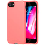 Tech21 Slim Tough Silicone Rear Case for Apple iPhone SE 2022 - Coral