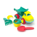 Kids 6 Piece Beach Toys Set | Sandpit Toys With Truck Childrens Beach & Sand Toy