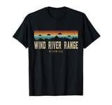 Wind River Range Mountains Wyoming Hiking Outdoors Retro T-Shirt