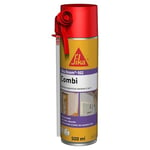 SIKA - Mousse polyuréthane expansive - Sika Boom 102 Combi - Pistolable ou Manuelle - Cale - Isole - Rebouche - Int/Ext - Réutilisable - Multisupports - Découpe facile - Expansion 20L - Blanc - 500ml