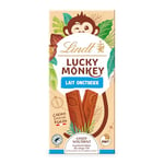 Lindt - Tablette LUCKY MONKEY Lait Onctueux - Chocolat au Lait, 100g