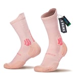 BRISIRA Coolmax Bambou Chaussettes Running Homme Femme De Contention Chaussettes Sport Lot De 3 Paires Compression Sans Couture Anti Ampoule Randonnée,Tailles Sportives 35-51