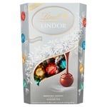 Lindt Lindor Silver Assorted ChocolateTruffles Box Extra Large - Approx 48 balls, 600g - Chocolate Truffles with a Smooth Melting Filling - Gift, Birthday, Celebrations, Congratulations, Thank you