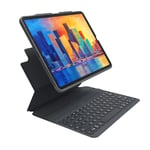 Zagg Pro Keys Keyboard for Apple iPad Air 11" M2/Pro 11" - Black/Grey