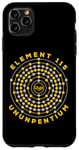 Coque pour iPhone 11 Pro Max Element 115 Atomic Number Ununpentium Anti Gravity Moscovium