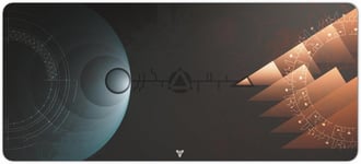 QcK Gaming Mousepad - Destiny 2: The Final Shape Edition - Tapis épais XXL - Recouvre Les Bureaux - Suivi et stabilité optimaux - Optimisé pour Les capteurs de Jeu.[F278]