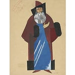 Ekster Boyar Costume Design Russian Painting Unframed Wall Art Print Poster Home Decor Premium