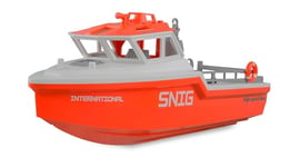 Amewi Bateau de Sauvetage radiocommandé sans balais 320 mm RTR Blanc/Orange pour Enfant à partir de 8 Ans