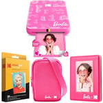 KODAK x Barbie Step Slim Wireless Instant Portable Photo Mobile Printer (Signature Style)+ Barbie Deluxe Camera Case + Barbie Photo Album + Zink Paper (20 Sheets)