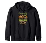 Oasis of Wellbeing - Crescent City Zip Hoodie